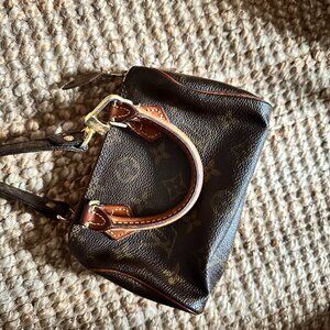 Vintage Louis Vuitton Monogram HL Nano Speedy